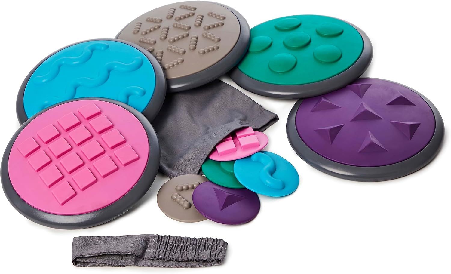 Disco tactiles set de 5, patrones avanzados (4817199009900)