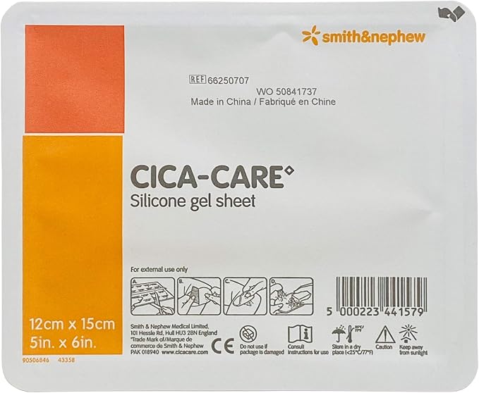 Cica-Care - Lámina adhesiva de gel de silicona 12 cm*15 cm (4817199009900)